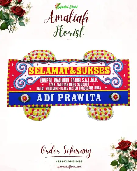 Papan Bunga Ucapan Selamat Kosambibatu